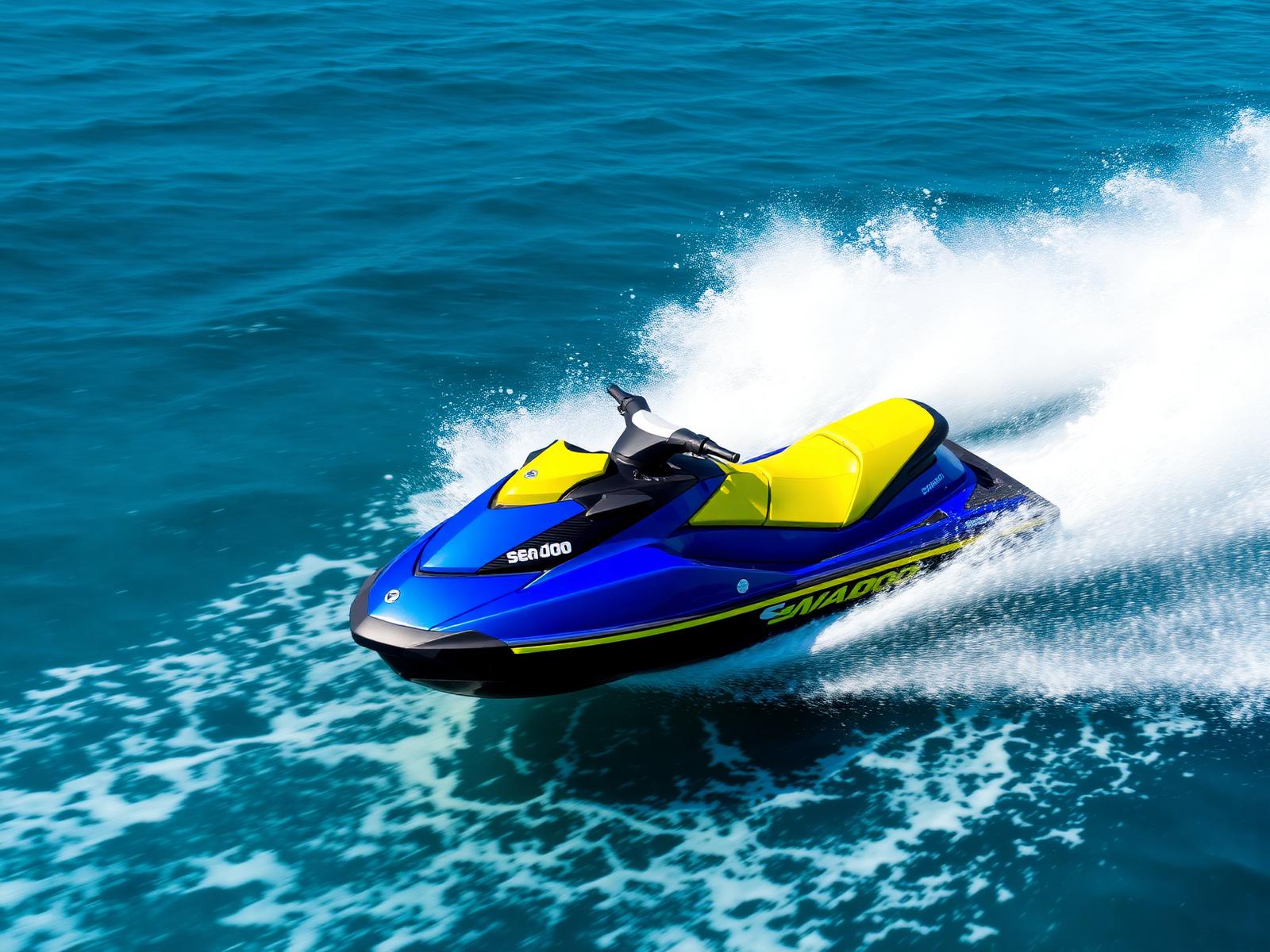 Jet ski in action on the Varna coast