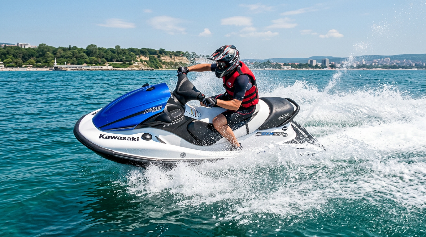 Kawasaki STX-12F — jet ski for rent Varna